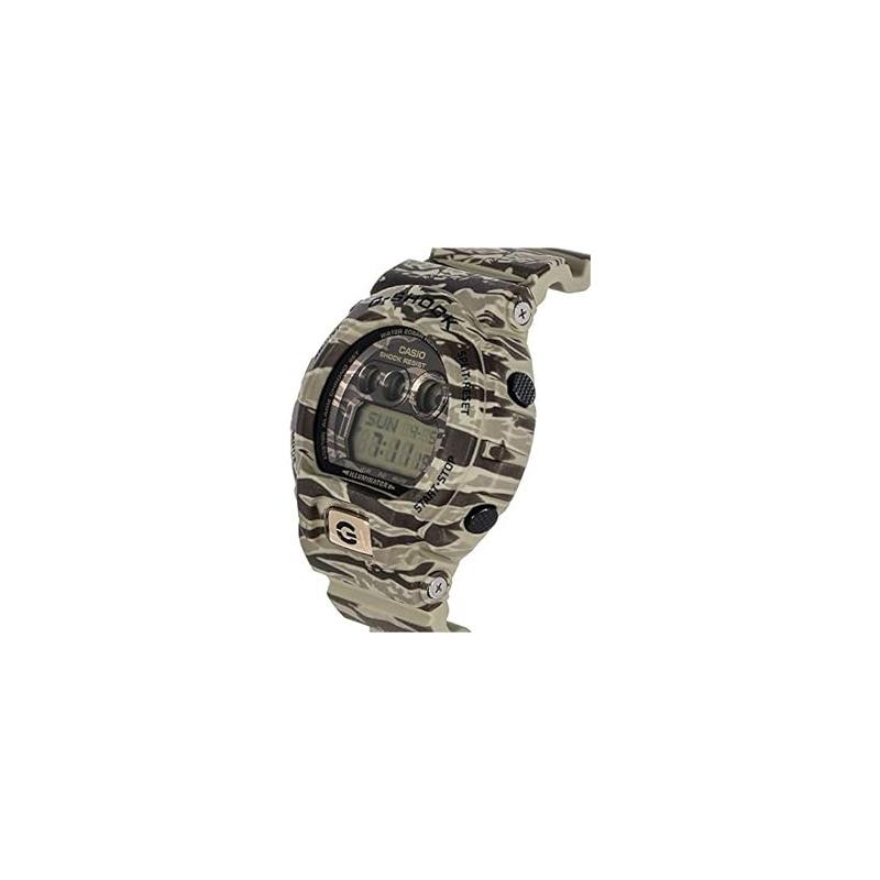 Casio G-SHOCK Classic Series Falling Leaf Camouflage Rough Charming Military Style Waterproof Quartz Movement Rubber Strap Japanese and GD-X6900TC-5DR