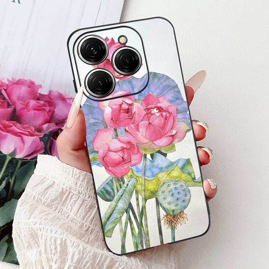 Für Tecno Spark 20 Hülle Spark 20C BG7 BG7n Coole Drachenmuster Hülle Weiche Silikonhülle Für Tecno Spark 20 Pro Spark20 Pro+ Taschen