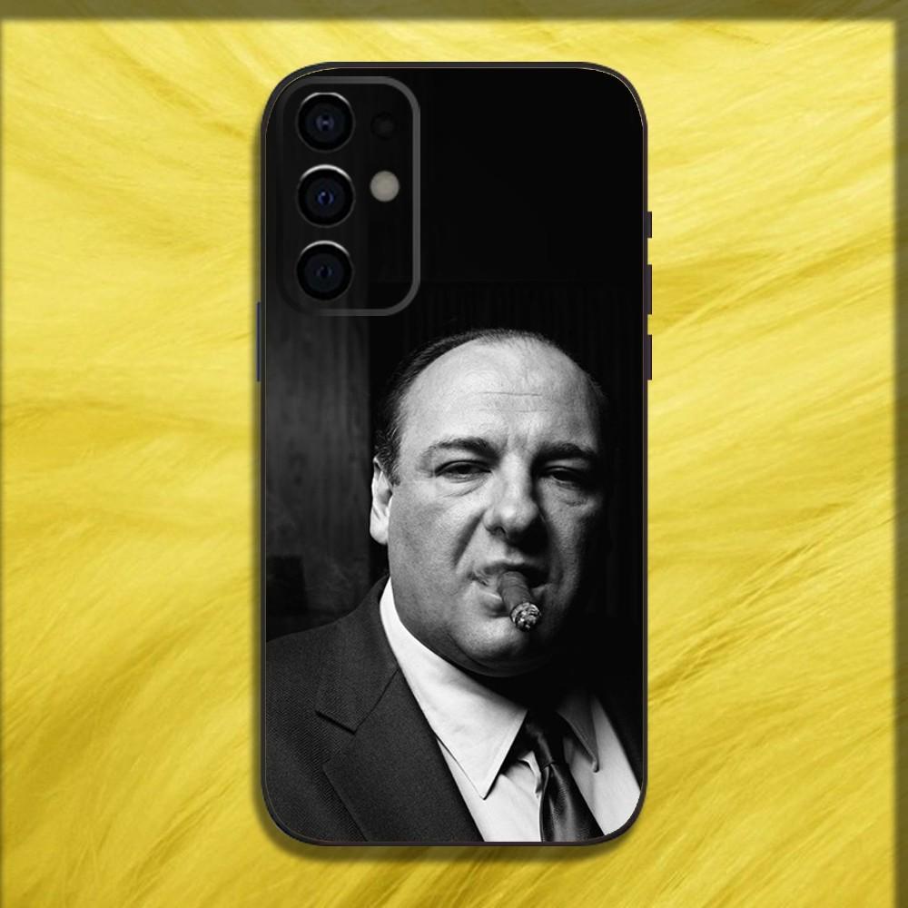 The S-Sopranos TV Phone Case For Samsung S24,S21,S22,S23,S30,Ultra,S20,Plus,Fe,Lite,Note,10,9,5G Black Soft Cover