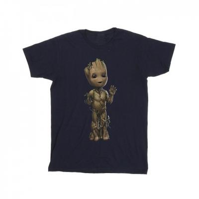 Mens I Am Groot Wave Pose T-Shirt