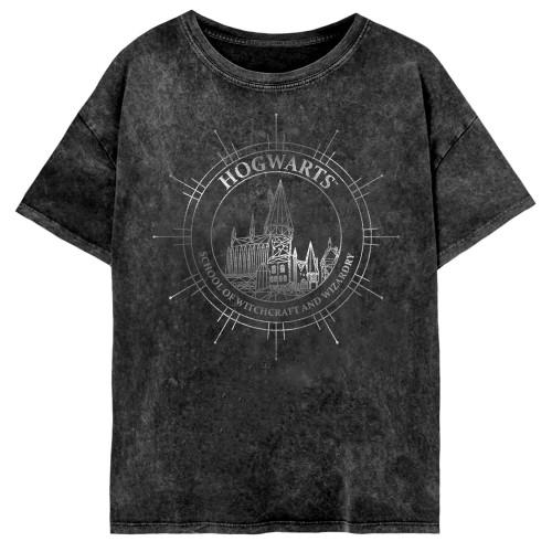 

Harry Potter Womens/Ladies Hogwarts Constellation Acid Wash T-Shirt M