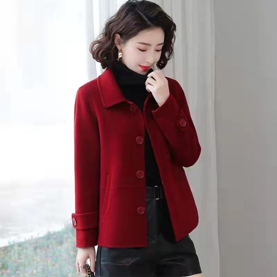 Style Women's Wool Coat Winter New Short Style Small Fragrance Loose Fashion