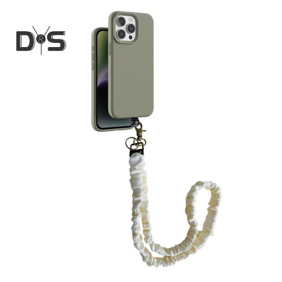 Cordino per cellulare Leggero Clip per badge Catena per telefono Fibbia in metallo Cinturino posteriore Lunga catena per custodia del telefono