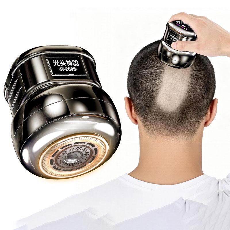 1 Set Bald Head Gadget New Upgraded Digital Hair Clipper Electric Hair Clipper Electric Pusher Dual-Purpose Shaver