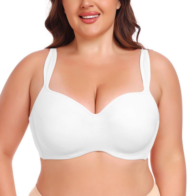 Anti-sagging Steel Ring Push-up Large Size Underwear Fat Girl Sports Bra