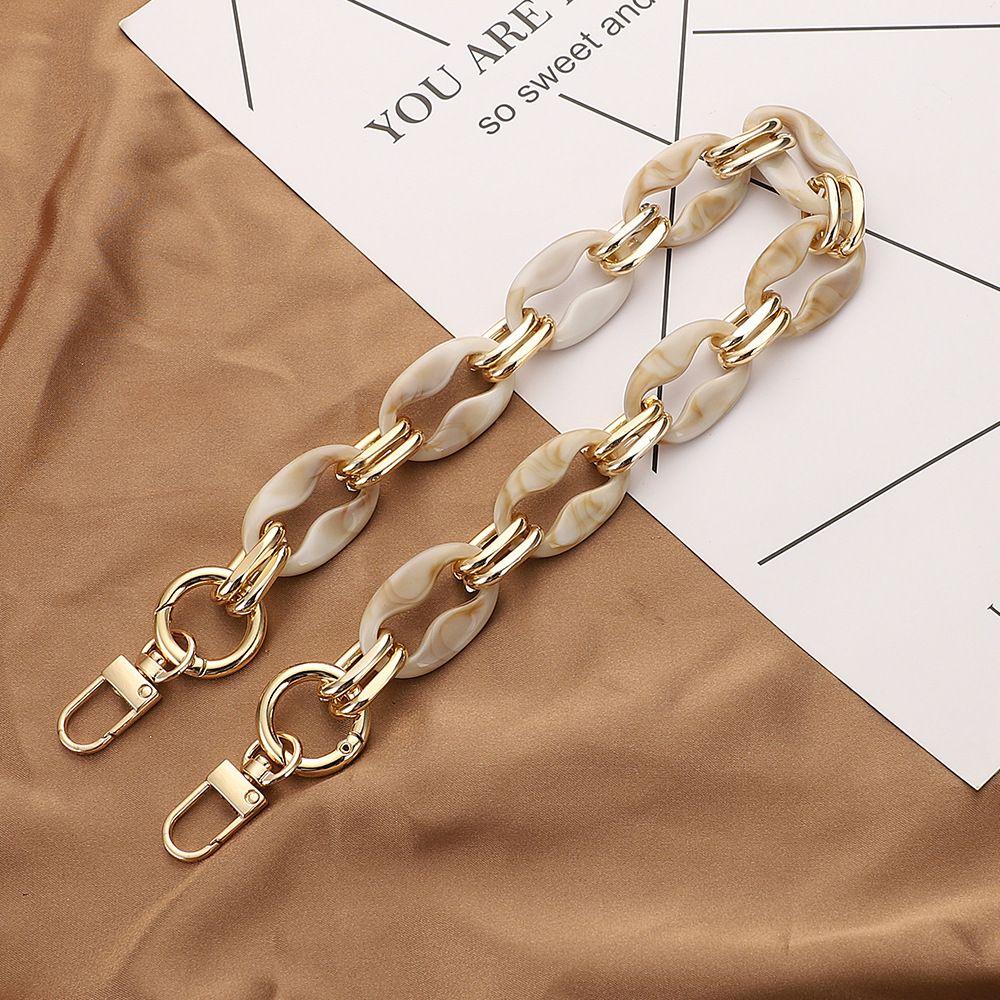 Girls Women Acrylic Purse Chain Handbag Bag Straps Replaceable Bag Chain Shoulder Bag Accessories