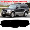 Dashboardhoes voor Mitsubishi Pajero Shogun Montero V60 V73 V77 1999-2006 Antislipmat Zonnescherm Kussen Antislip Accessoires