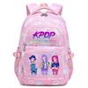 Anime-Druck Stilvoller Unisex-Schulrucksack für Teenager Nylon Wasserdicht 13-Zoll Laptopfach 20-35L Fassungsvermögen