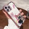 Selfie Sunglasses Cat Suitable for Iphone16 Four-corner Airbag 17promax Anti-drop Plating Apple 15 Mobile Phone Case