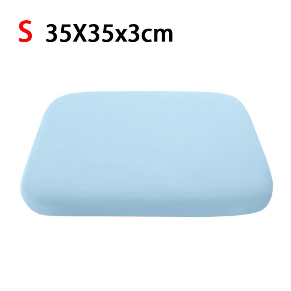 Anti-Slip 4cmThick Seat Cushion Ultra Soft Breathable Car Seat Pad Rebound Memory Foam Office Chair Pad Home Textile