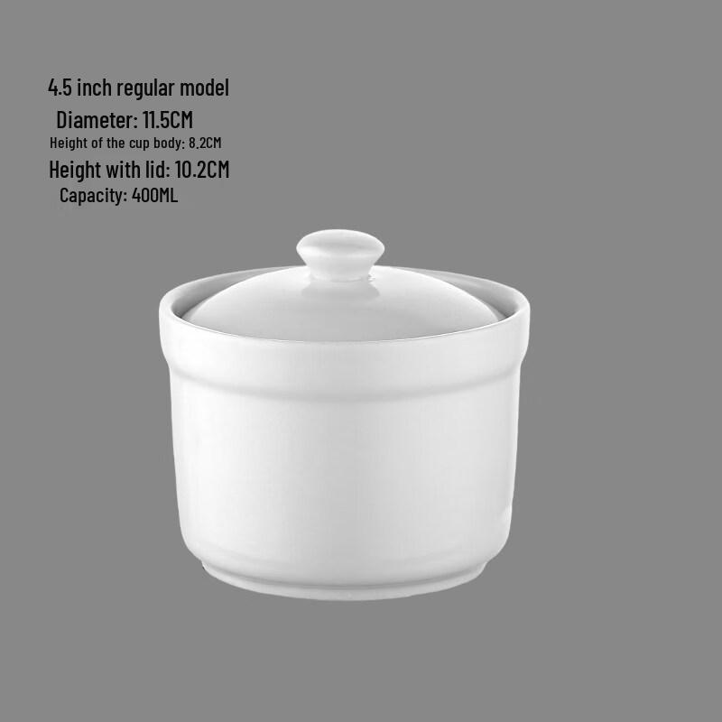 

Ruhan Commercial Ceramic Double Boiler Stew Pot Set