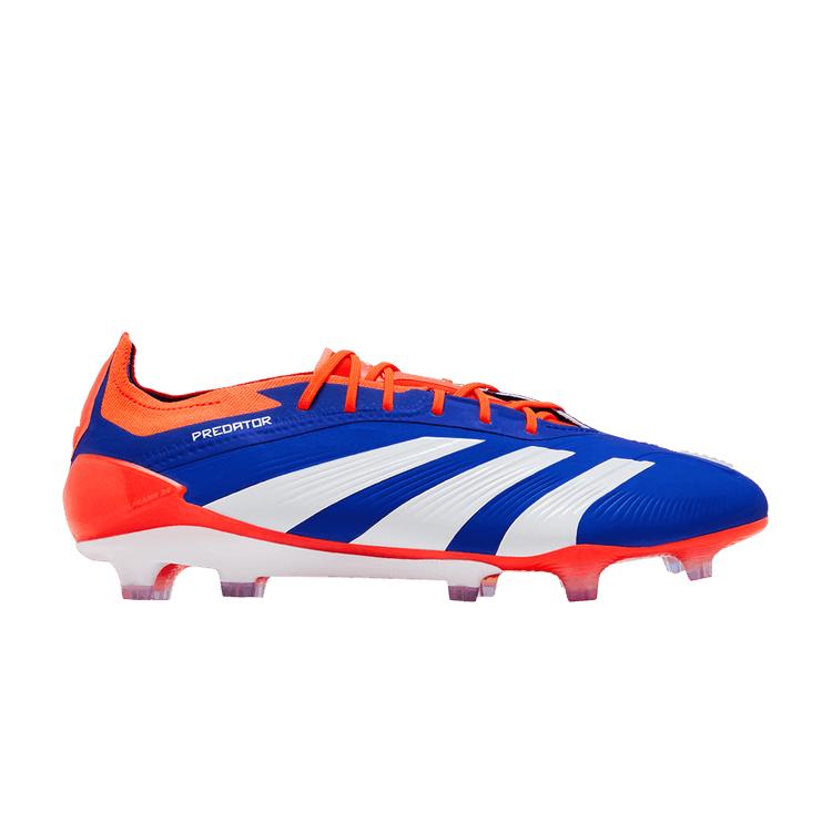 adidas Predator Elite FG Lucid Blue Cloud White Solar Red 42