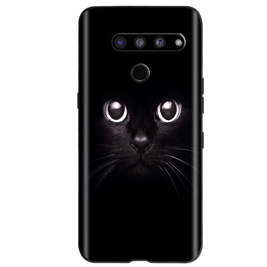 For LG V50 ThinQ 5G Case Fashion Pattern Soft Silicone TPU Phone Case For LG V50S ThinQ 5G V50 50S V500N V450 V510N Funda