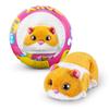 ZURU Hamster Pets Alive Hamstermania (Orange) Electronic Pet, Interactive Hamster Ball Toy with Over 20 Sounds, for Girls and Children