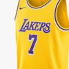 Nike Anthony No. 7 LA Lakers Logo Sleeveless Basketball Tank, SW Fan Edition Men Tops Yellow CW3669-742