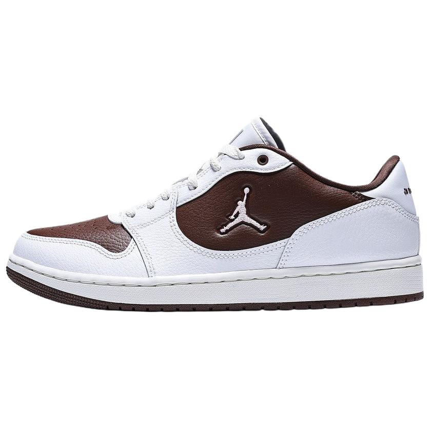 

Jordan COURT CONNECT Vintage Basketball Shoes Men s Low top White Brown IV3218-261 44