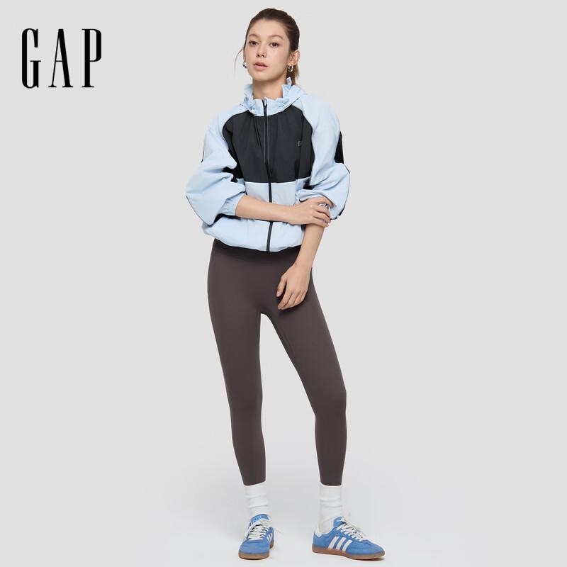 GAP Unisex Sun Protection Color Block Logo Hoodie