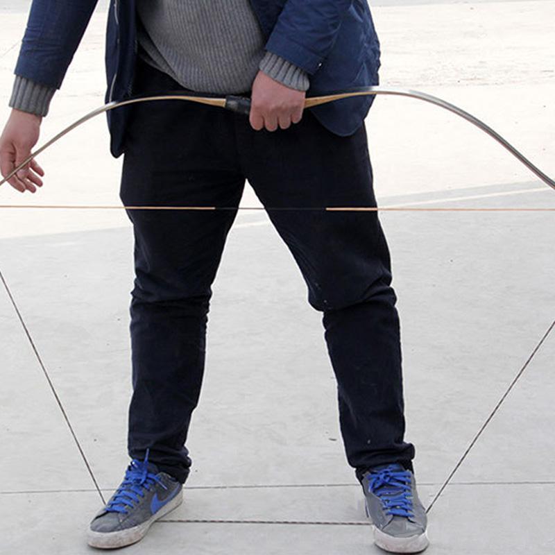Pravá hovězí kůže Nástroj pro instalaci tětivy luku pro lukostřelbu Šňůra Provázek Lukostřelecký nástroj pro tětivu reflexního a dlouhého luku Šňůrka Lovec