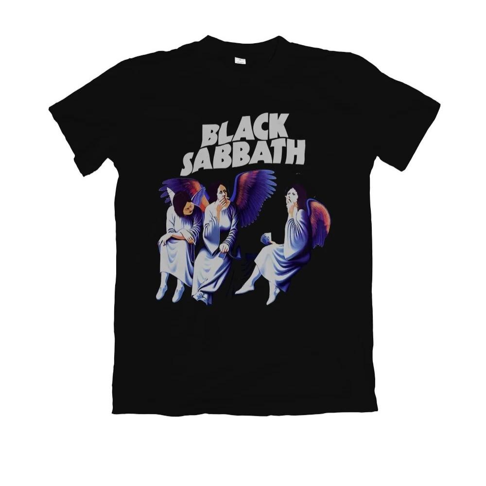 2026 Black Sabbath Aston Villa Rückseite Die Letzte Show Bedrucktes Kurzarm Sommer Baumwolle Rundhals T-Shirt Locker Herren Damen Druck