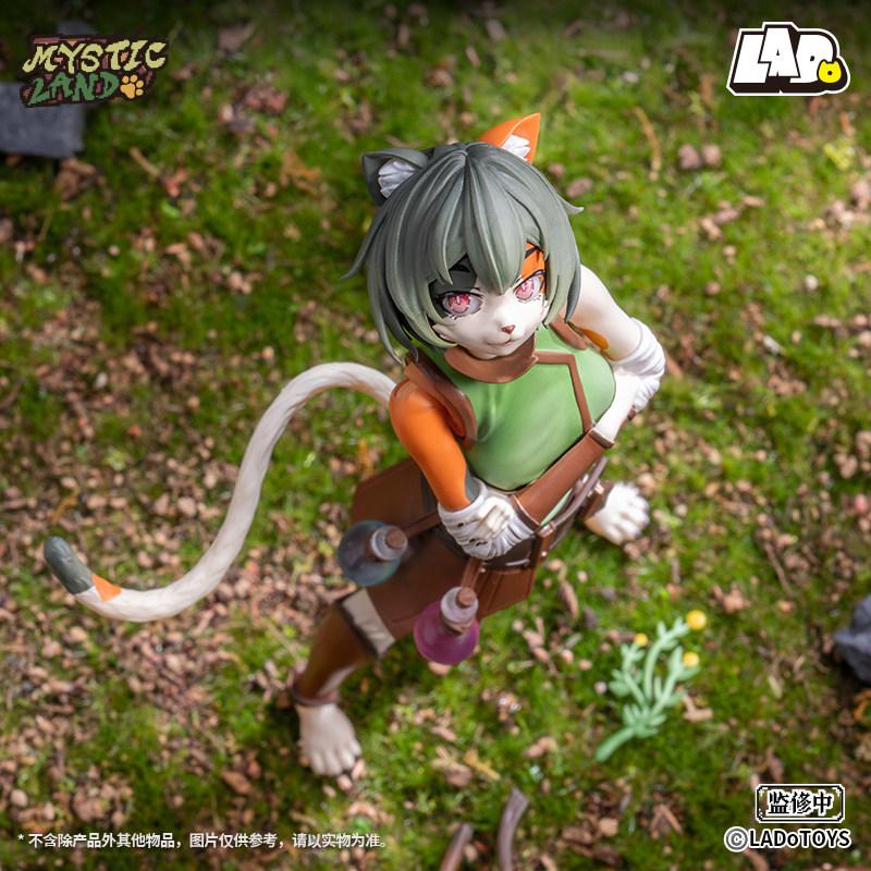 Ladotoys Cat Tonia Tigris Era-002 Herbal Ist Ver Action Figure Model Herbs Calico Cat Girl Anime Mystic Land Toys Collect Gift