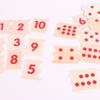 Children's Montessori Teaching Aids Preschool Digital Cognitive Toys Mathematics Teaching Aids Digital Wooden Educational Puzzle