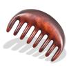 Rosewood & Green Sandalwood Massage Comb: Wide Teeth for Eye, Shoulder, Neck, and Face Lifting.