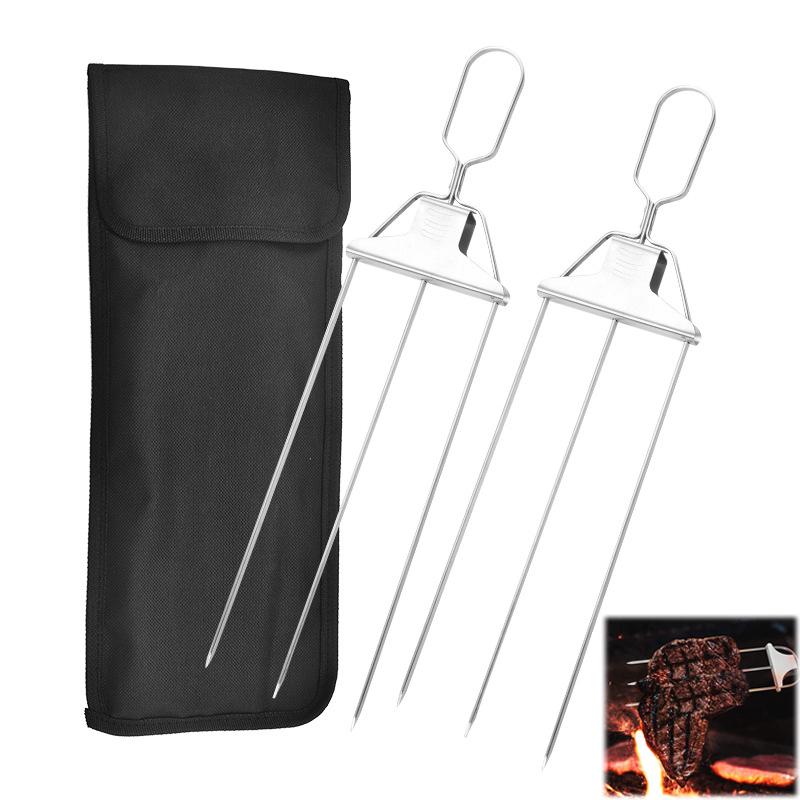 

Шампуры для гриля Savant 2/3 Way, металлические шампуры для гриля