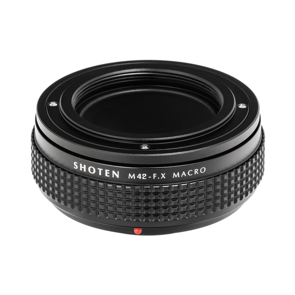 SHOTEN Mount Adapter M Mount Lens Fujifilm X Mount with Helicoid M42-FX (M42 Conversion)