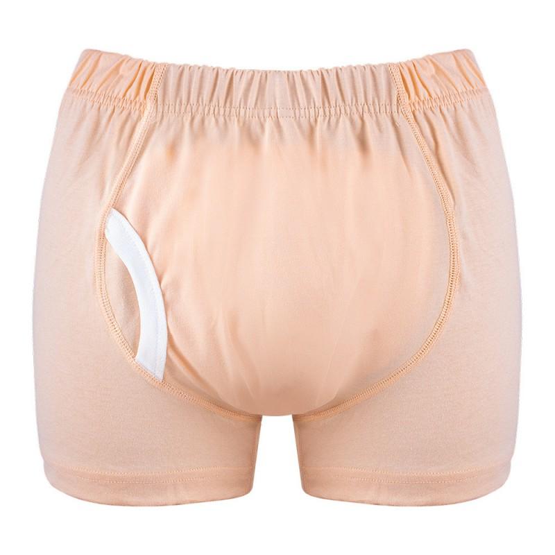 Adult Washable Incontinence Underwear Cotton Leakproof Briefs Elderly Bedwetting