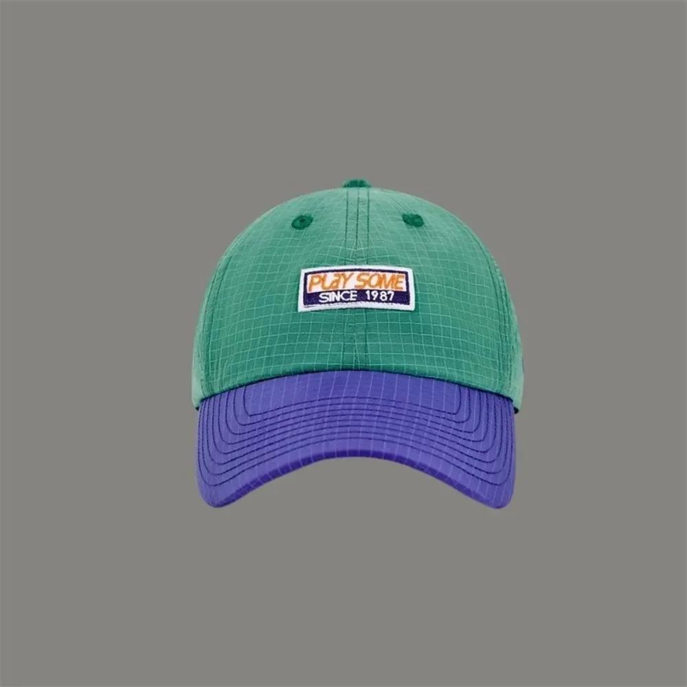 Retro Japanischer Stil Hip-Hop Hüte 5 Panel Dünne Flache Kappe Atmungsaktiv Schnelltrocknend Sonnenschutzhut Unisex
