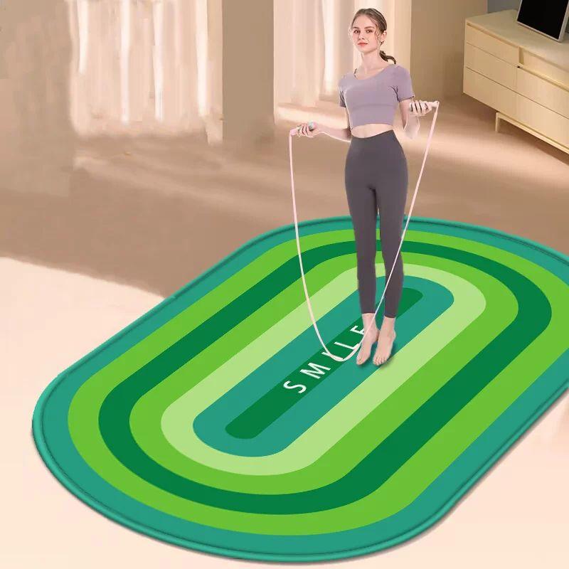 

Professional Silent Shock-Absorbing TPE Fitness Mat