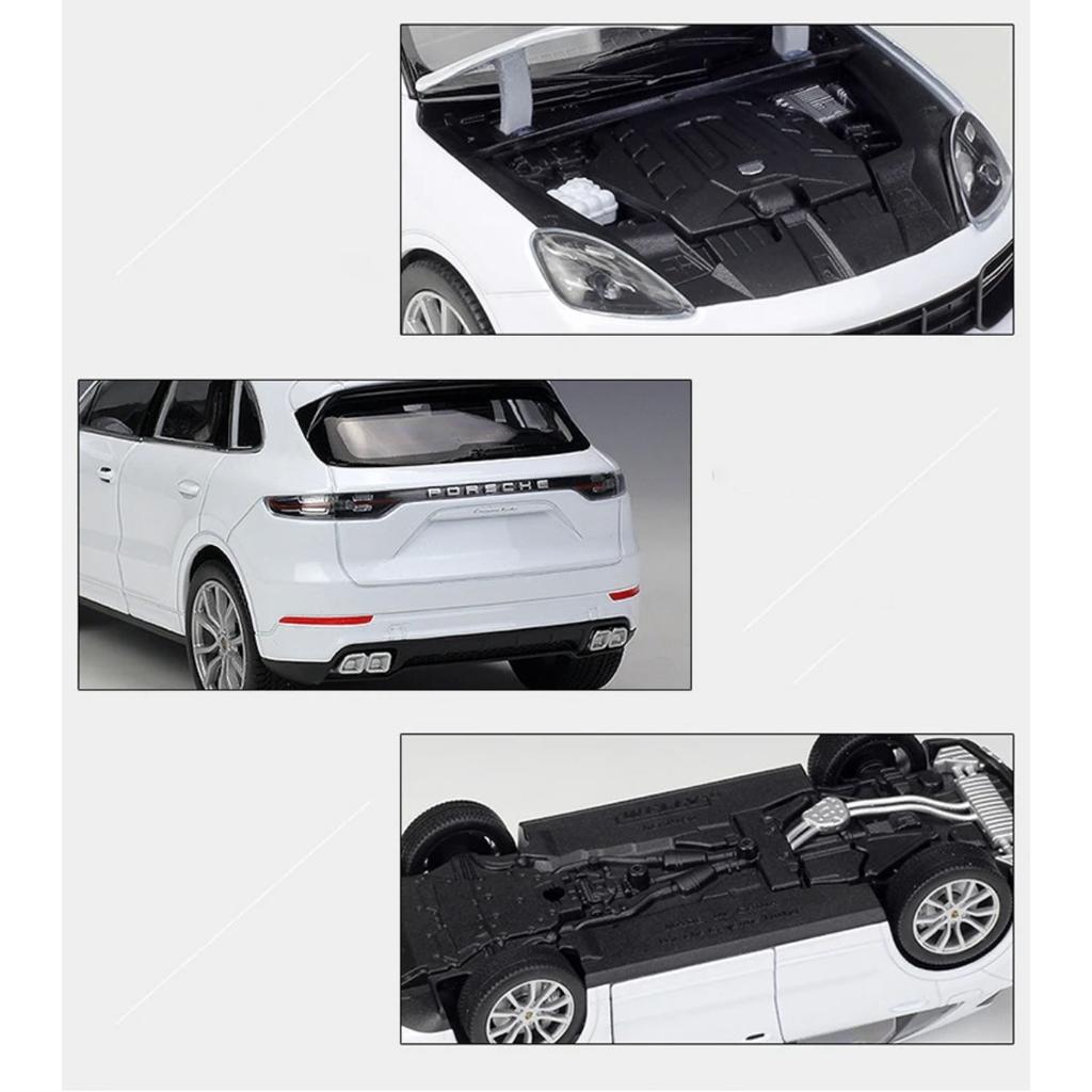 Welly 1/24 Porsche Cayenne Turbo SUV Alloy Car Diecasts & Toy Vehicles Car Model Miniature Scale Model Car for Children