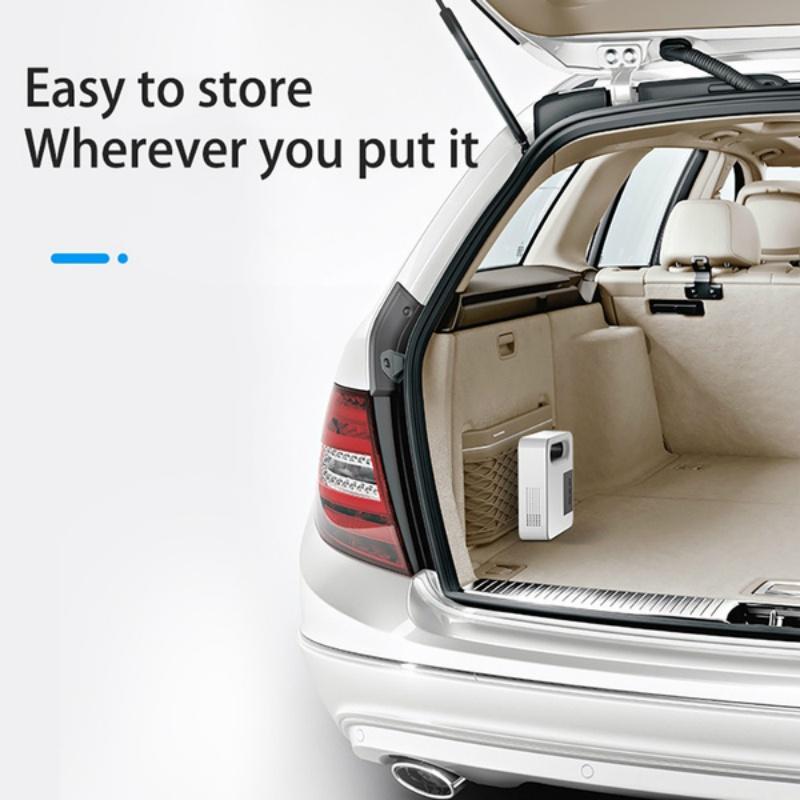 Araba Hava Kompresörü 12V Taşınabilir Elektrikli Araba Hava Pompası Mini Lastik Şişirme Makinesi Otomatik Lastik Pompası Yüksek Basınçlı Lastik Hava Şişirme Pompası