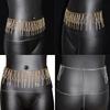Blingbling Tassels Waist Chain Rhinestones Body Chain Jewelry For Night Club Bridal Shower Formal Occasion Accessories
