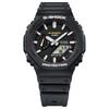Casio / Quartz Movement Resin Strap Watch Unisex Black Dial GA-2100RL-1APR