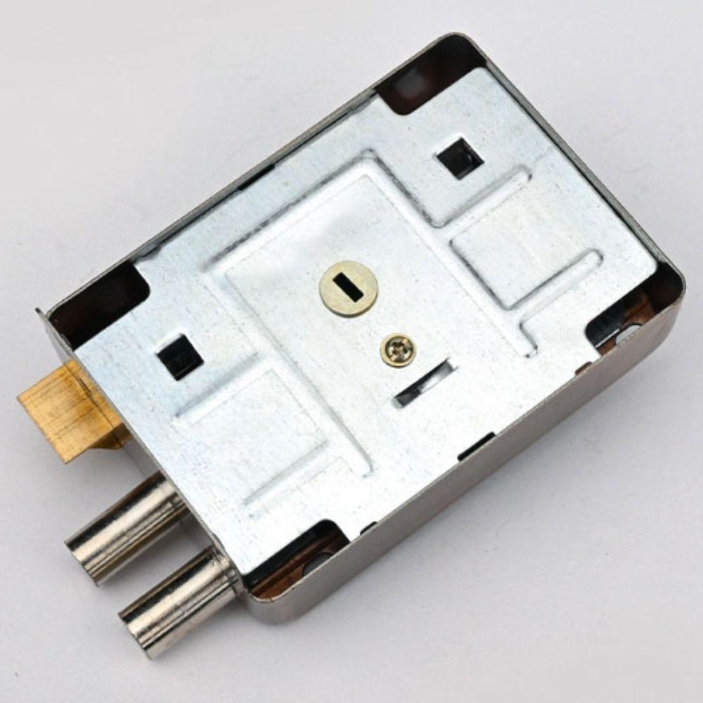 Nerezový zámek vchodových dveří Vysokopevnostní ocel Měděný hák Zápustný zámek na klíč Vícenásobné zabezpečení Závora