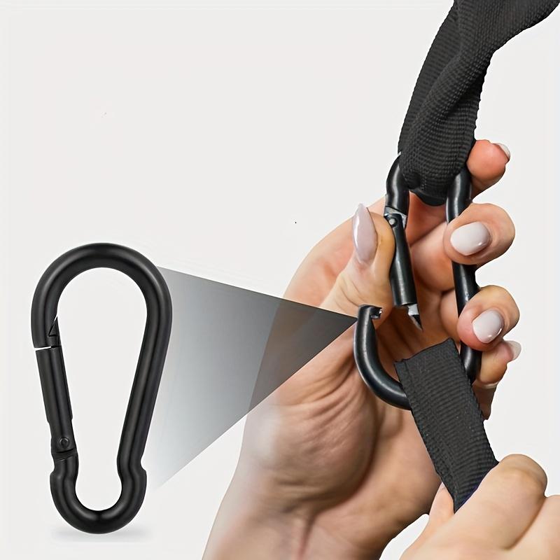 Fitness Abdominal Belt for Pull-Up Bars and Core Strength Training Thick Padded Arm Straps Suitable for Ab Swing with 2 Rust-Resistant Carabiners