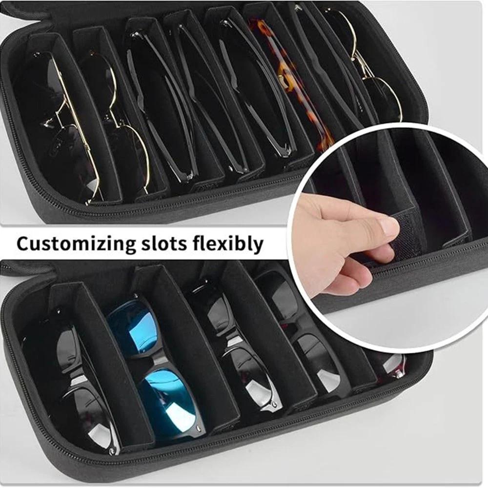 1pc Men's Travel Polarized Glasses Storage Bag - Compact with Data Cable Organizer, Fashionable Holder for Daily/Travel Use