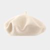 Solid Color Wool Beret Girls Winter Versatile Bud Hat Japanese Literary and Retro Painter Hat