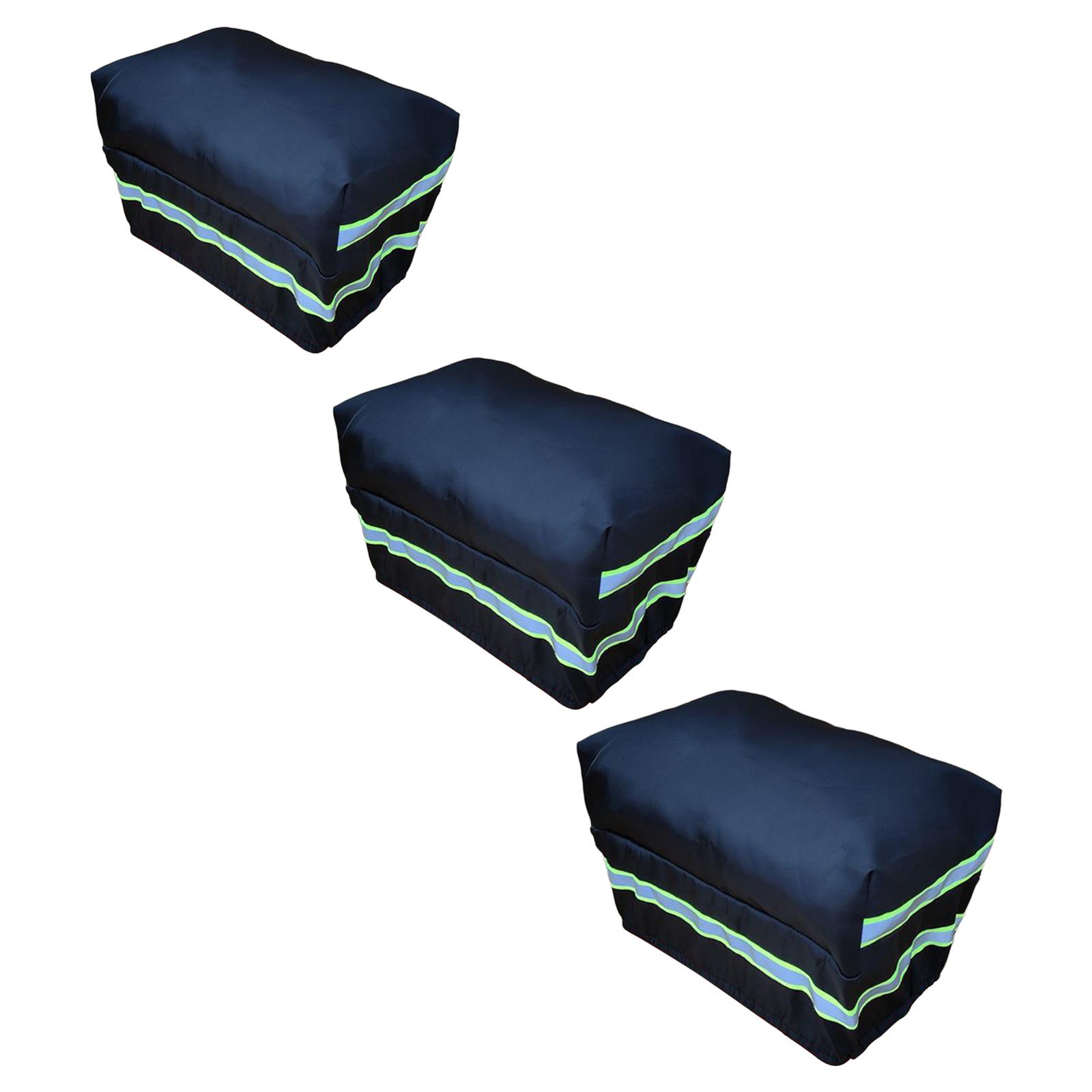 Bicycle Rear Seat Bag Rack Bag Black Carrier Bag Cycling Rain Cover Bike Trunk Bag 35x18x20cm