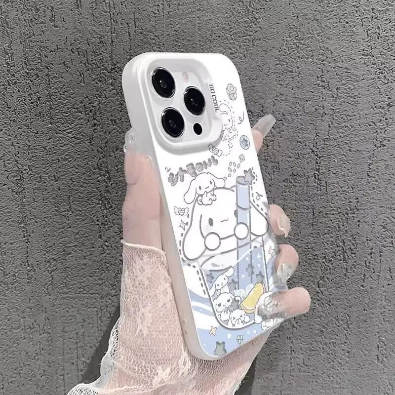 Hello Kitty Kuromi Cinnamoroll Case For Iphone 17 Pro Max 17 Air 16 15 14 11 12 13 Pro Max 16 Plus 16e 13 Mini Cartoon PC Casing