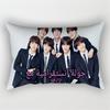Bangtan Boys Kpop Bts Print Pillowcase Cover Bed Seat Square Pillow Home Cover