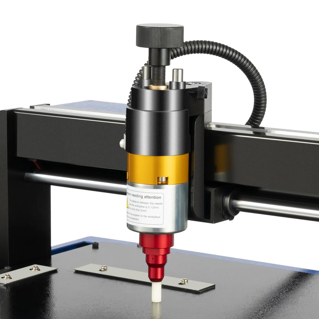 400w Jewelry Engraving Machine Tools Mental Dog Tag Engraver for Industrial Nameplate ID Card Stainless Steel Plastic Engraving