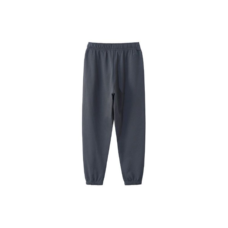 Li Ning CF Suo Theme Letter Print Loose Sports Pants Men Pants Thunder-Grey AKLRC07-3