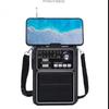Emergency FM Radio Portable Solar Charging Outdoor Camping Light Overweight Bass Mono USB Port Built-In Speaker