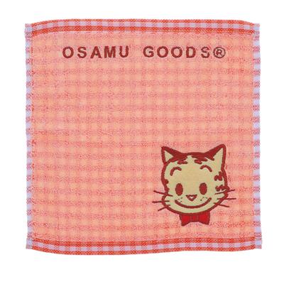 Marushin OSAMU GOODS Pile Cat Cute Character Mini Cotton Towel 0815005600 Handkerchief, Merchandise, Towel, Handkerchief,
