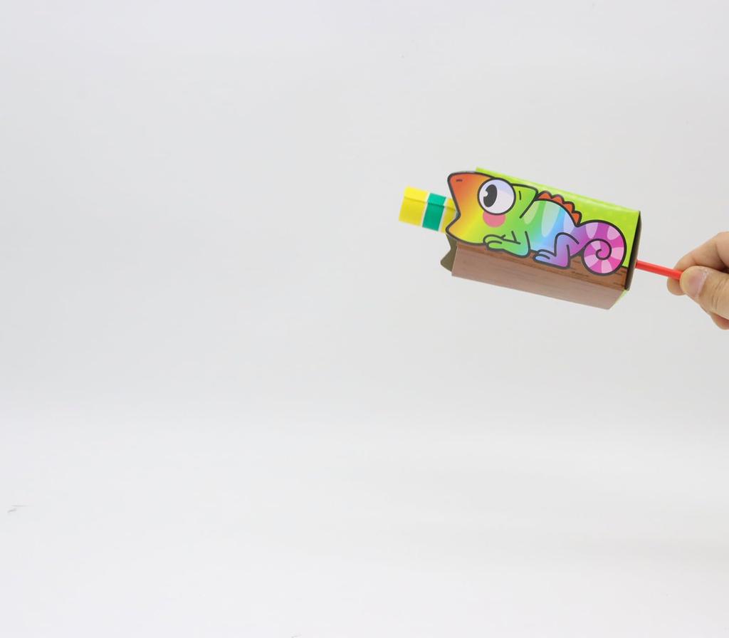 Tatsuya Biyoyon Chamäleon x Set Spielzeug [Blasrohr/Aufwickelstab] 12 Stück (Großeinkauf) [Weihnachten/Neujahr/Fest/Veranstaltung/Kinderparty/Straße