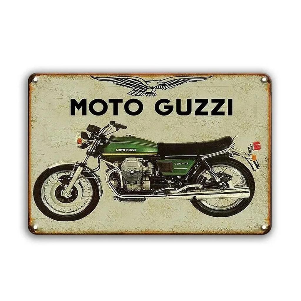 Decor Old Motorcycles Vintage Metal Tin Signs Ride Free Funny Poster Decor for Cafe Garage Bar Pub Club Man Cave Wall Decoration