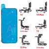 Waterproof Sticker + Flex For iPhone 15 14 Pro Max Plus mini Bottom USB Mic Dock Charger Connector Charging Port Flex Cable