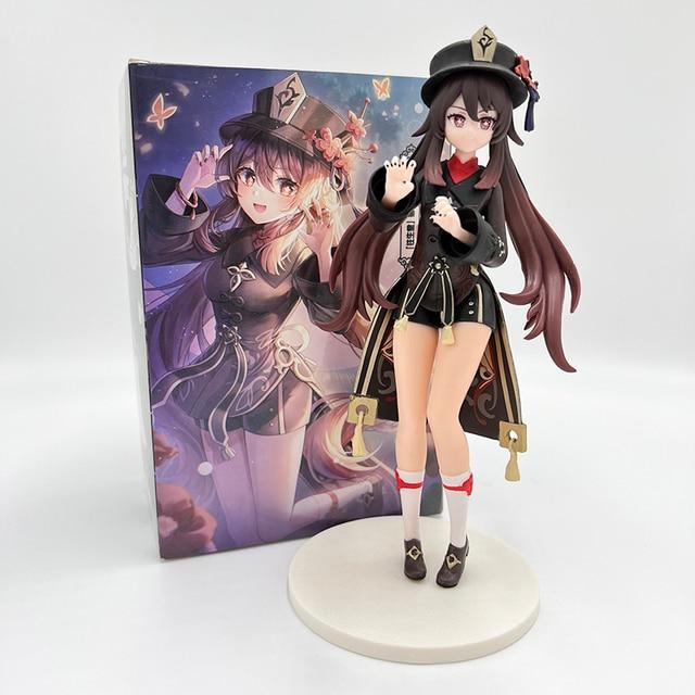 Genshin Impact Klee Hibana Knight Anime Figure Ganyu /Keqing /Paimon Action Figure Yae Miko /Hu Tao Figurine Model Doll Toys